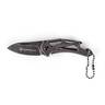 Smith & Wesson Stonewash Folding Keychain Knife - Gray