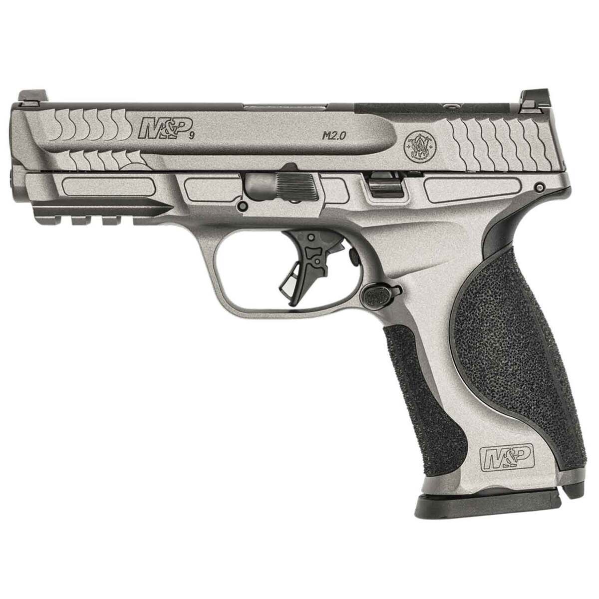 Smith & Wesson M&P 9 M2.0 9mm Luger 4.25in Stainless Steel Pistol - 17 ...