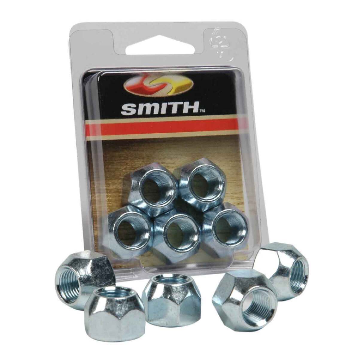 C.E. Smith Boat Trailer Wheel Nuts - 1/2in-20 - Silver 1/2in-20 C.E. Smith Boat Trailer Wheel Nuts - 1/2in-20 - Silver 1/2in-20