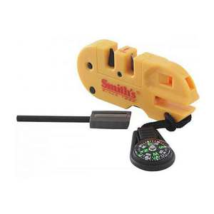 Smith's Sharpener Pocket Pal X2 Knife Sharpener and Survival Tool Smith's Sharpener Pocket Pal X2 Knife Sharpener and Survival Tool