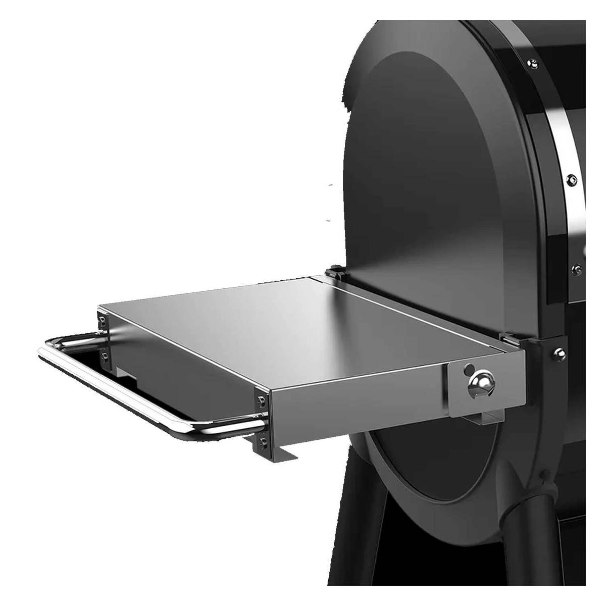 Weber Stainless Steel Folding Side Table - SmokFire Wood Pellet Grills - Stainless Weber Stainless Steel Folding Side Table - SmokFire Wood Pellet Grills - Stainless