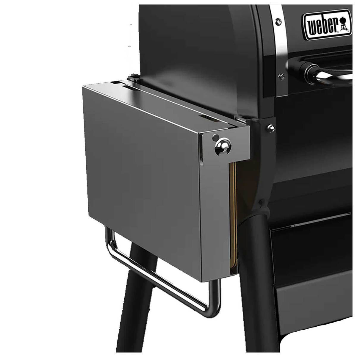 Weber Stainless Steel Folding Side Table - SmokFire Wood Pellet Grills - Stainless Weber Stainless Steel Folding Side Table - SmokFire Wood Pellet Grills - Stainless