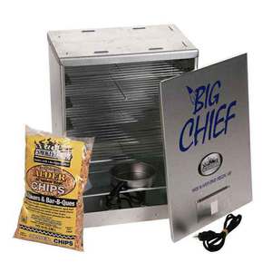 Smokehouse Big Chief Front Load Electric Smoker - Stainless Steel