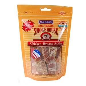 Smokehouse Chicken Breast Strip Dog Treats