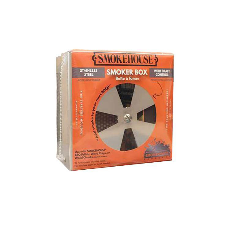 Smokehouse Smoker Box - Silver Smokehouse Smoker Box - Silver