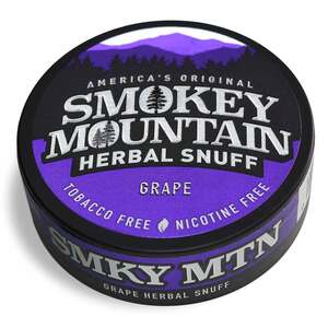 Smokey Mountain Gape Herbal Snuff