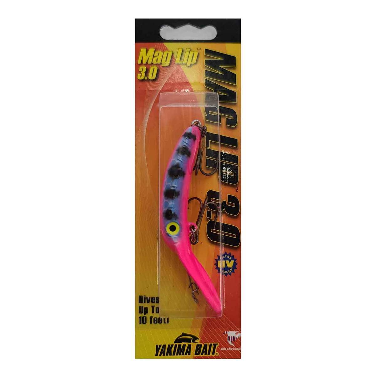 Yakima Bait Co Mag Lip Trolling Lure - Pink One, 1/5oz, 3in - Pink One 5/6 Yakima Bait Co Mag Lip Trolling Lure - Pink One, 1/5oz, 3in - Pink One 5/6