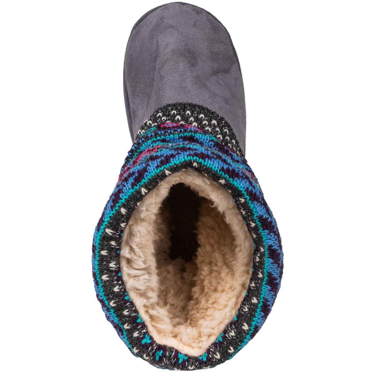 Muk Luks Women's Raquel Slippers - Dark Grey - S - Dark Grey S Muk Luks Women's Raquel Slippers - Dark Grey - S - Dark Grey S