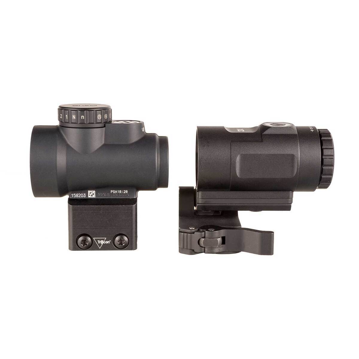 Trijicon MRO HD 1x25 Red Dot w/ 3x Magnifier - Black Trijicon MRO HD 1x25 Red Dot w/ 3x Magnifier - Black