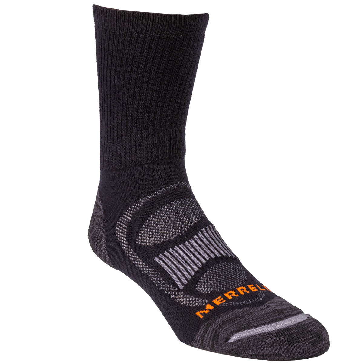 Merrell Men's Zoned Crew Hiking Socks Merrell Men's Zoned Crew Hiking Socks
