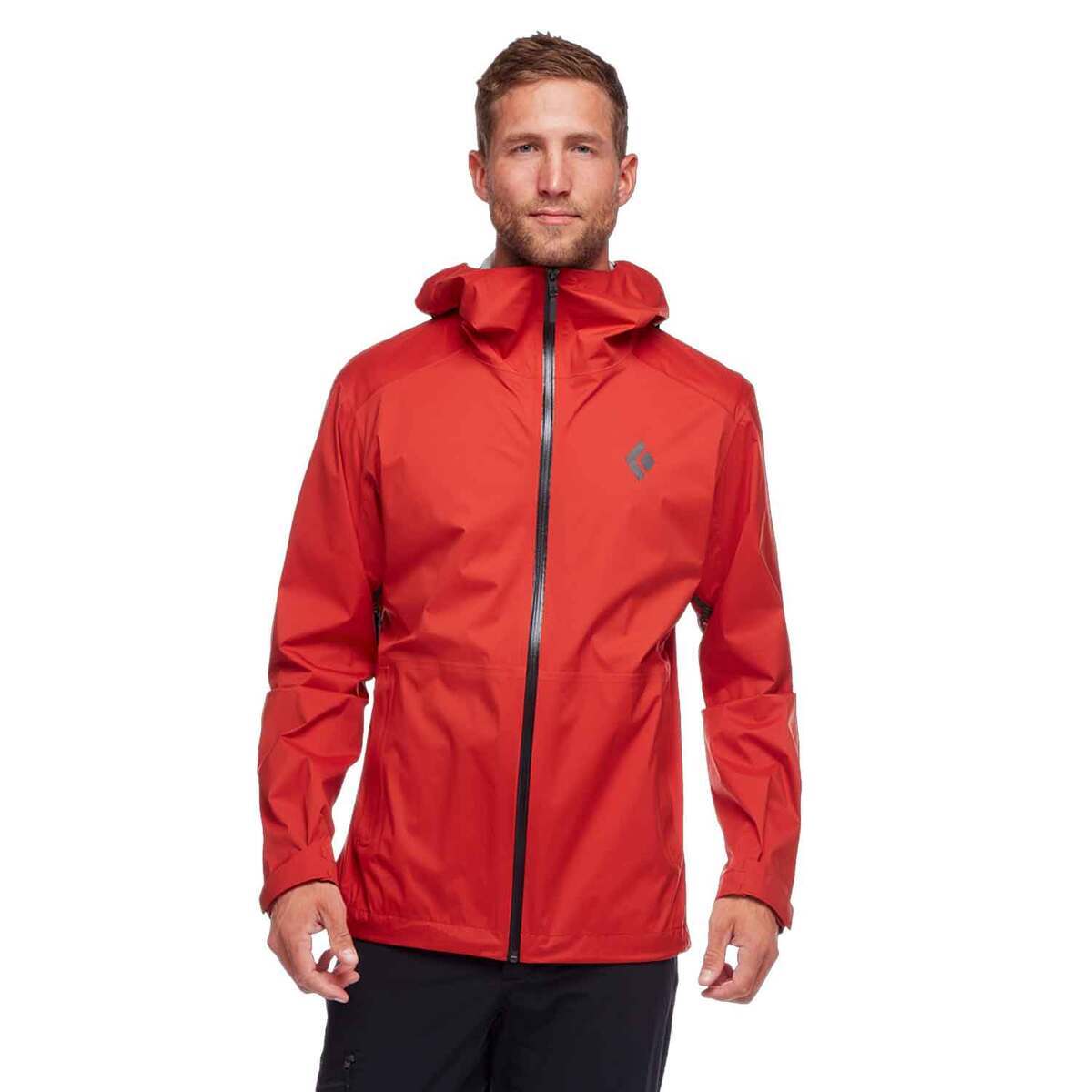 Black Diamond Men's Stormline Stretch Rain Shell Hiking Rain Jacket Black Diamond Men's Stormline Stretch Rain Shell Hiking Rain Jacket