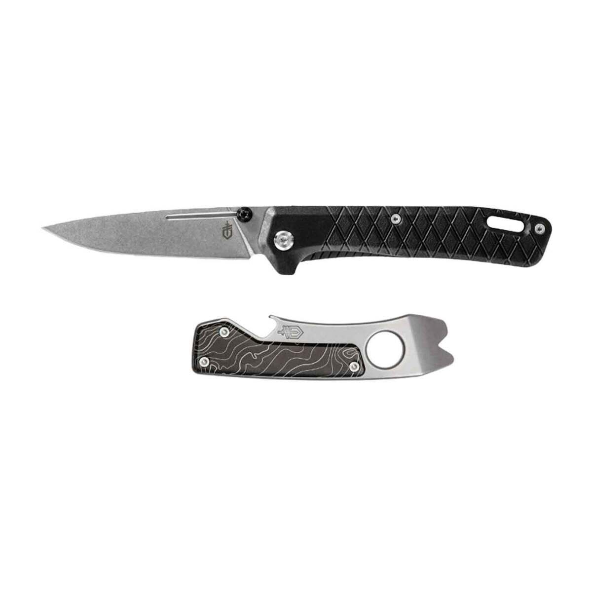 Gerber Zilch 3.1 inch Folding Knife + Chonk - Black Gerber Zilch 3.1 inch Folding Knife + Chonk - Black