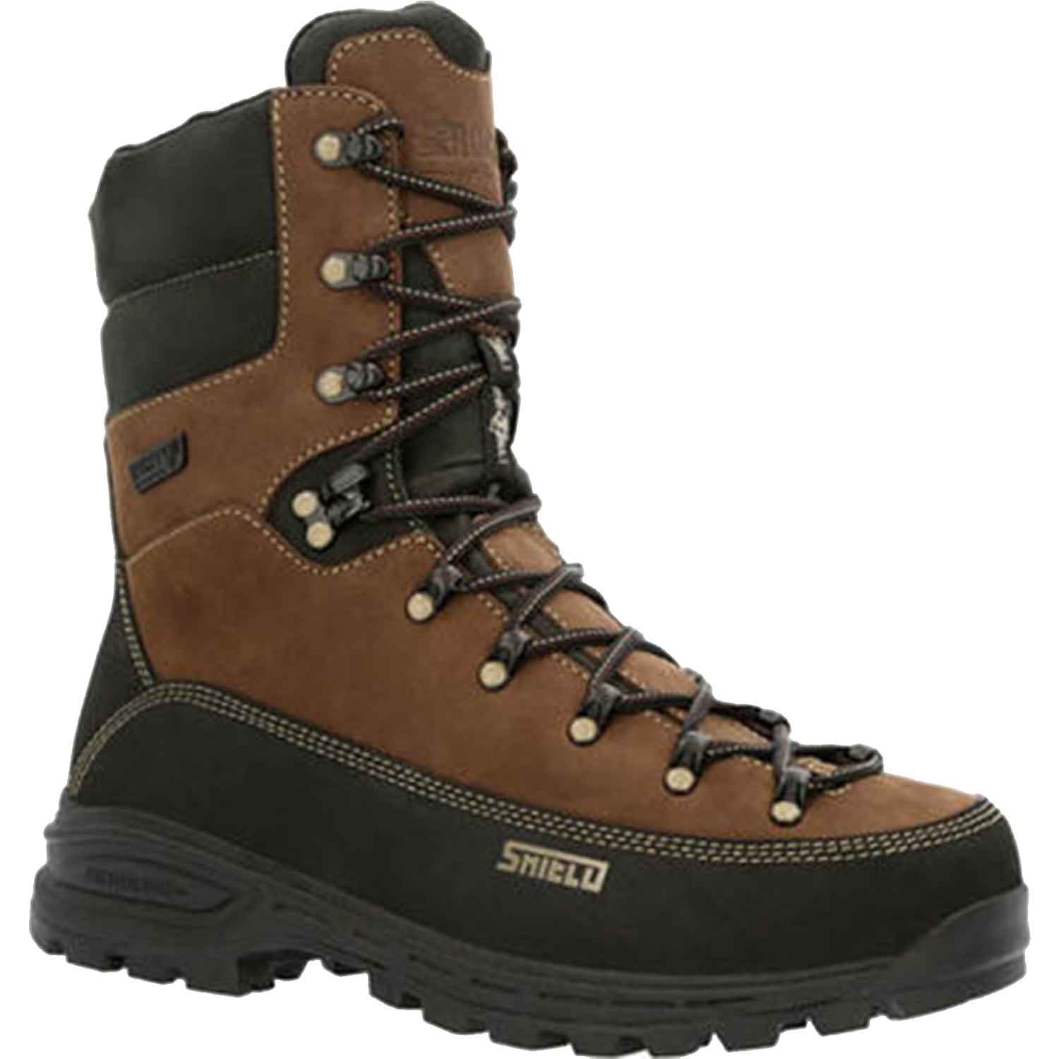 Rocky Men's MTN Stalker Pro 400g Insulated Waterproof High Hiking Boots - Brown Black 13 - Rocky Boots