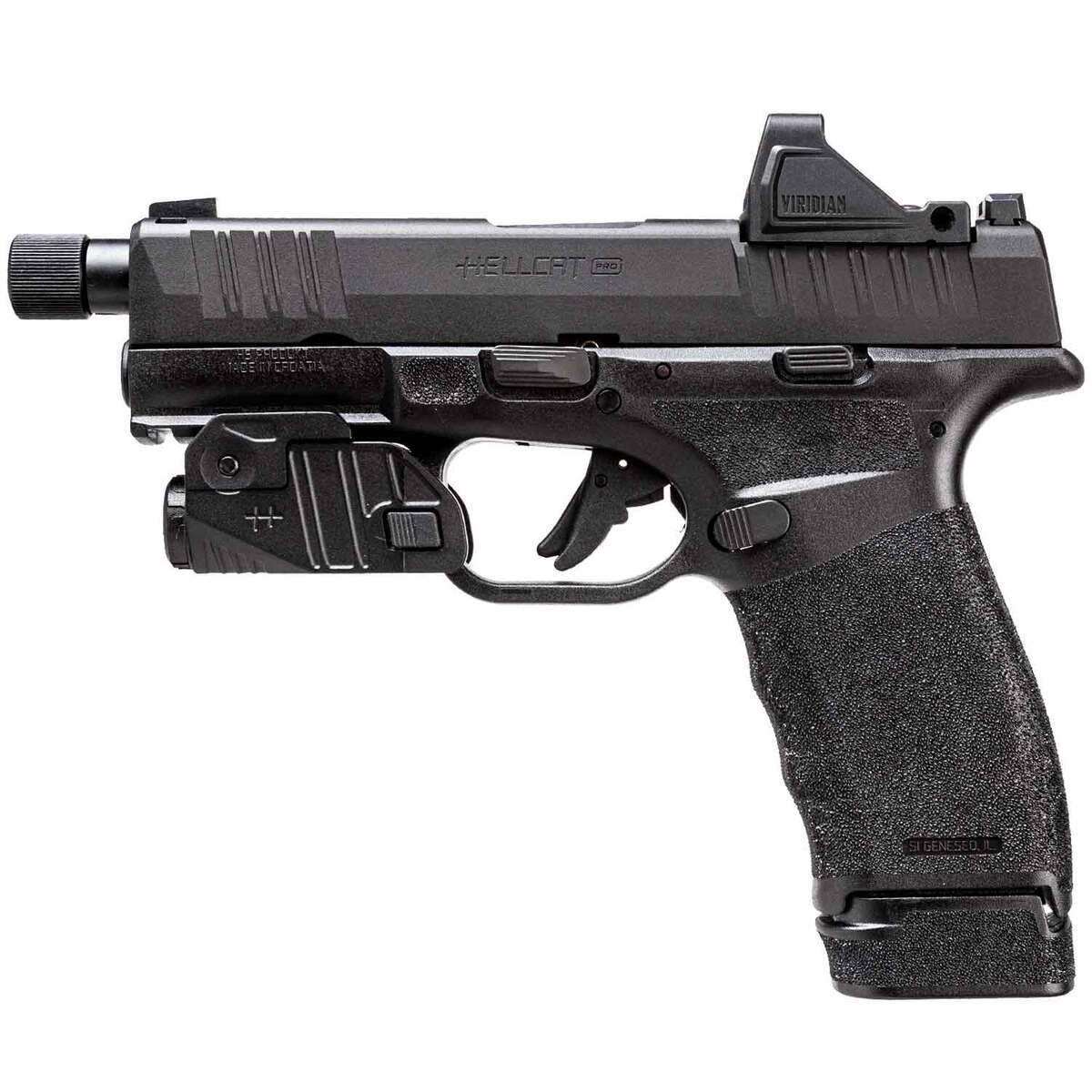 Springfield Armory Hellcat Pro OSP Threaded 9mm Luger 4.4in Black ...