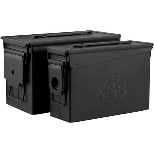 Outfitters Eighty Six .30/.50 Ammo Box – Black – 2 Pack – Black