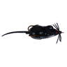 Snag Proof Moss Mouse Creature Bait - Black, 3-3/4in - Black 4/0