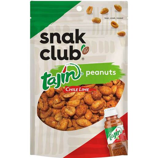 Snak Club Tajin Chile Lime Peanuts