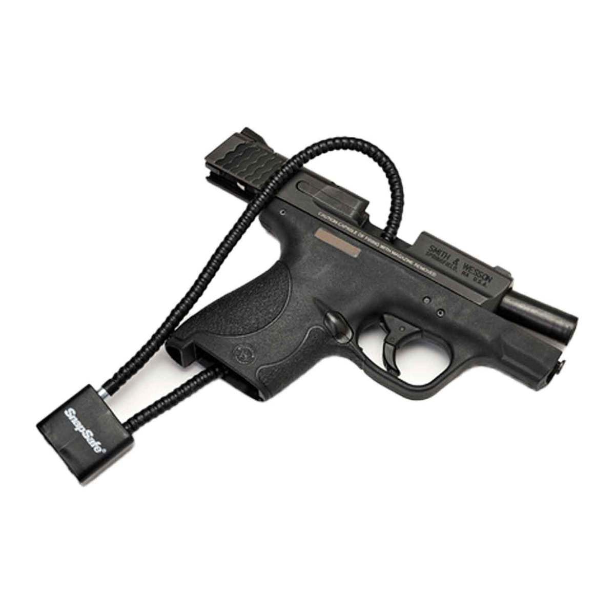 SnapSafe 2ft Gun Cable Padlock - 2 Pack - Black SnapSafe 2ft Gun Cable Padlock - 2 Pack - Black