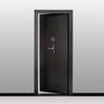 SnapSafe 32in In-Swing Vault Door - Black - Black