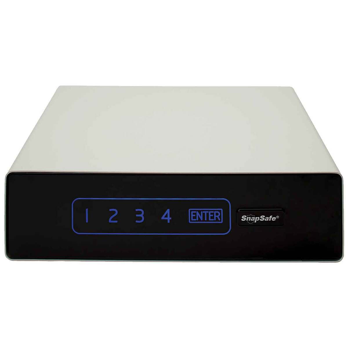 SnapSafe GlideVault Pistol Safe - Silver - Silver SnapSafe GlideVault Pistol Safe - Silver - Silver