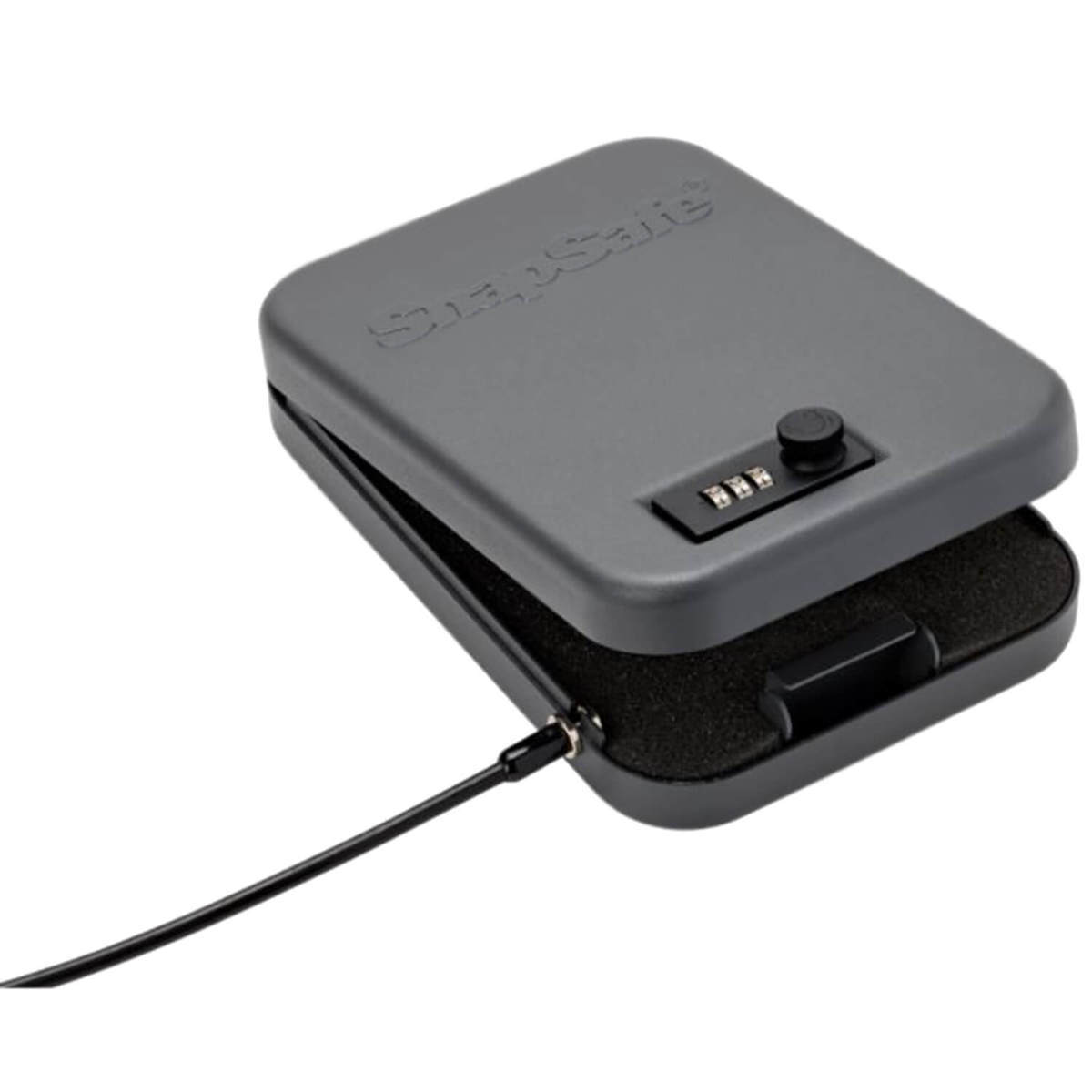 SnapSafe Lock Box Large 1 Gun Pistol Vault - Black | Sportsman's Warehouse