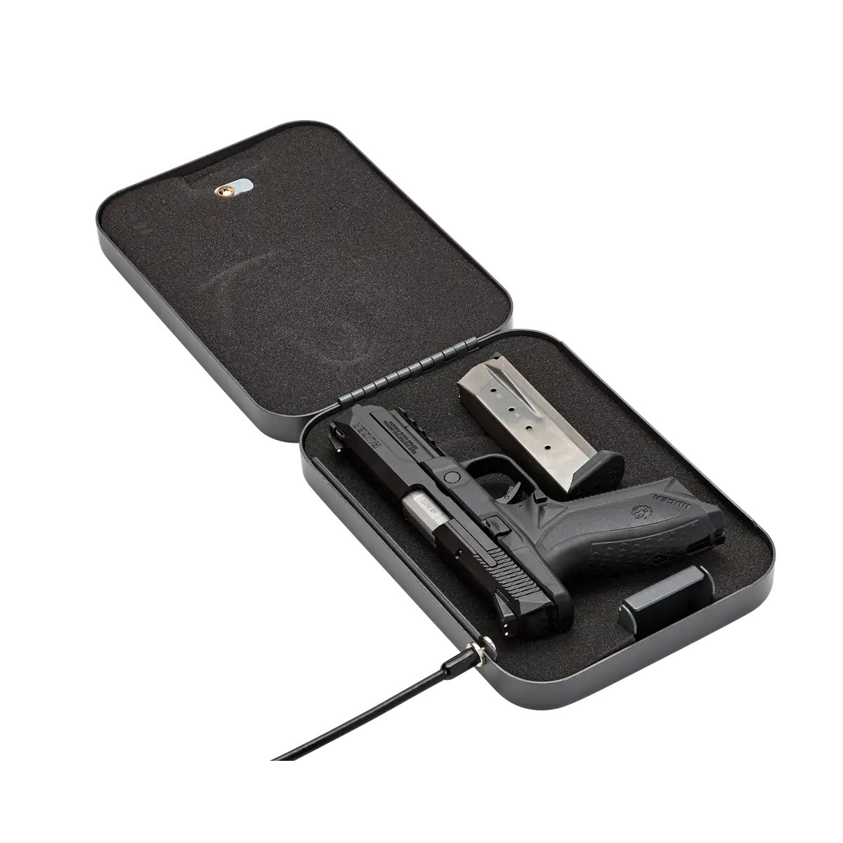 Gun Lock Combination Box SnapSafe Lock Box XL Combination 1 Gun Pistol Vault - Black | Sportsman ...