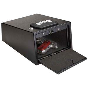 SnapSafe One-Gun Keypad Vault - Black