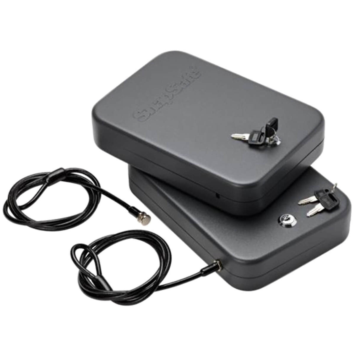 SnapSafe Lock Box XL Keyed 1 Gun Pistol Vault 2 Pack - Black - Black SnapSafe Lock Box XL Keyed 1 Gun Pistol Vault 2 Pack - Black - Black