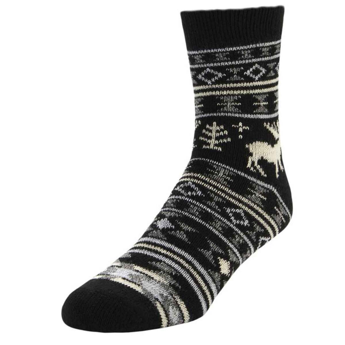 Sof Sole Men's Fireside Snowbusters Casual Crew Socks Sof Sole Men's Fireside Snowbusters Casual Crew Socks