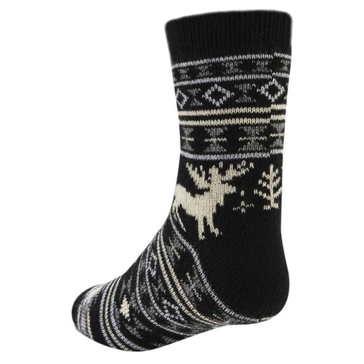 Sof Sole Men's Fireside Snowbusters Casual Crew Socks Sof Sole Men's Fireside Snowbusters Casual Crew Socks