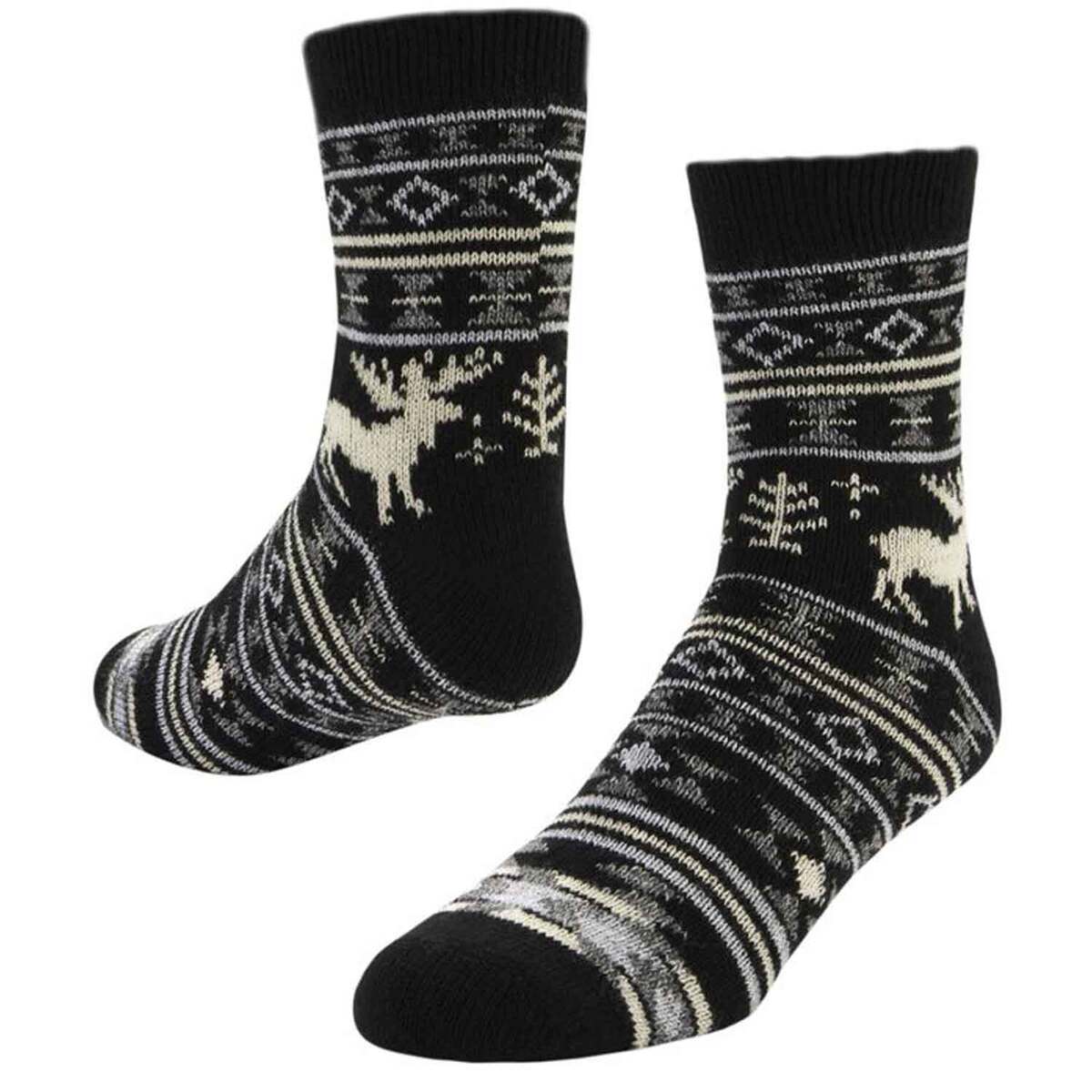 Sof Sole Men's Fireside Snowbusters Casual Crew Socks Sof Sole Men's Fireside Snowbusters Casual Crew Socks