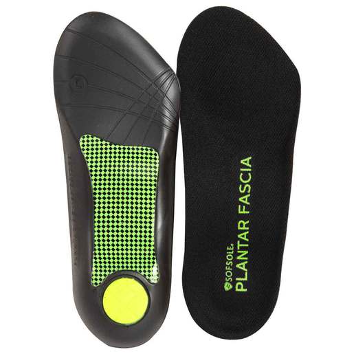 Sof Sole Men's Plantar Fascia Insoles - Green 7-13 - Sof Sole