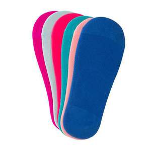 Sof Sole Women's 6 Pack Liner Socks - Assorted - M