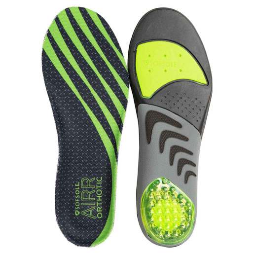 Sof Sole Women's Airr Orthotic Insoles - Gray 8-11 - Sof Sole