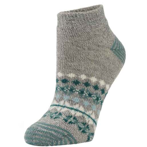 Sof Sole Women's Fireside Nordic Low Mini Casual Socks - Marlin Blue/Smoke M - Sof Sole