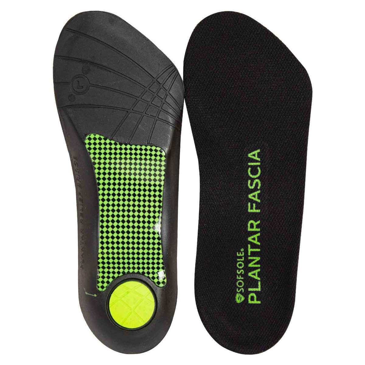 Sof Sole Women's Plantar Fascia Insoles - Green - Size 5-11 - Green 5-11 Sof Sole Women's Plantar Fascia Insoles - Green - Size 5-11 - Green 5-11