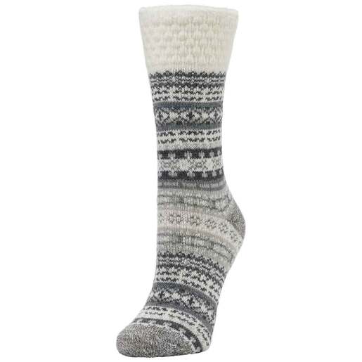 Sof Sole Women's Tall Vintage Casual Socks - Grey M