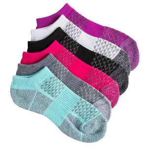 Sof Sole Youth Active 6 Pack Casual Socks - Assorted - M