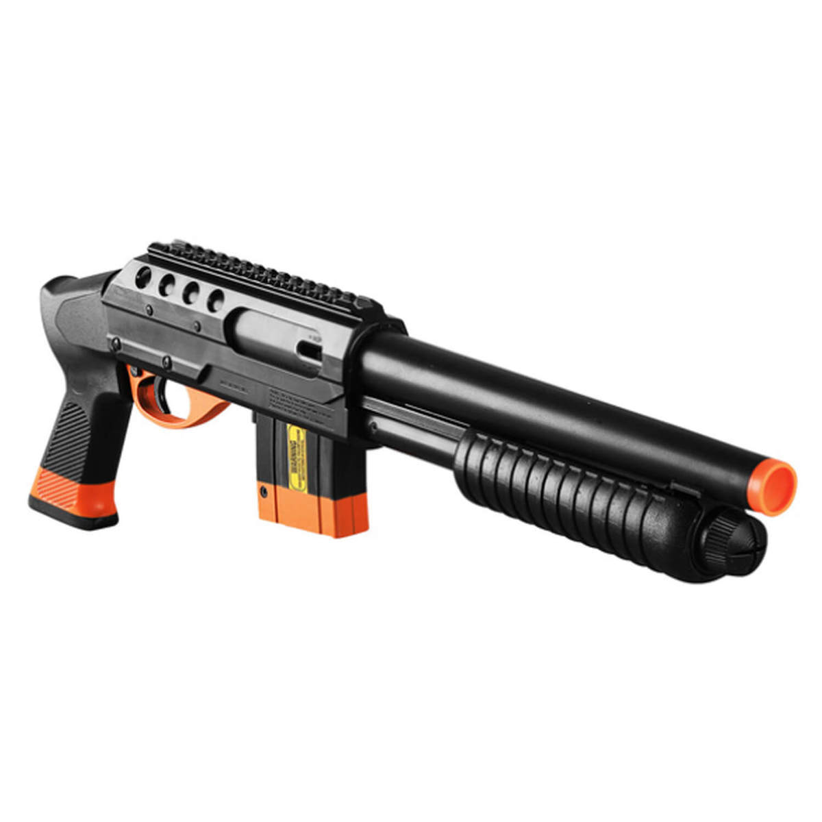 Soft Air Mossberg M500 Air Shotgun/Pistol Combo - Black/Orange