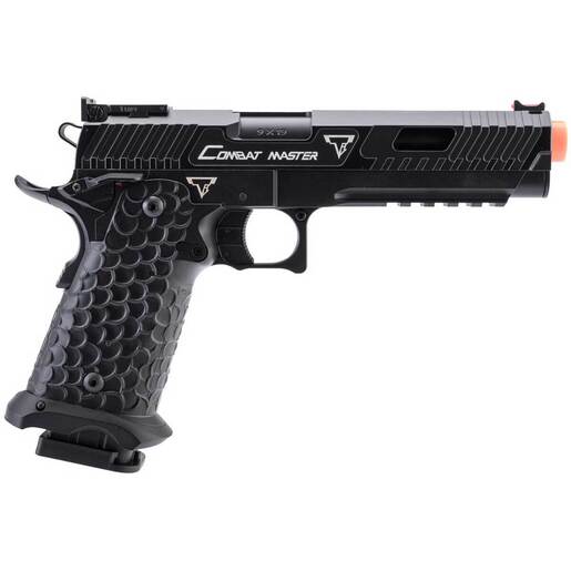 Soft Air USA TTI 2011 Combat Master with MOSFET Gearbox 6mm Air Pistol – Black