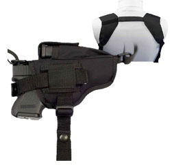 Soft Armor SH Series 3.5in Barrel Shoulder Ambidextrous Holster