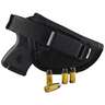 Soft Armor L Series 4in-4.5in Barrel Inside the Waistband Ambidextrous Holster - Black