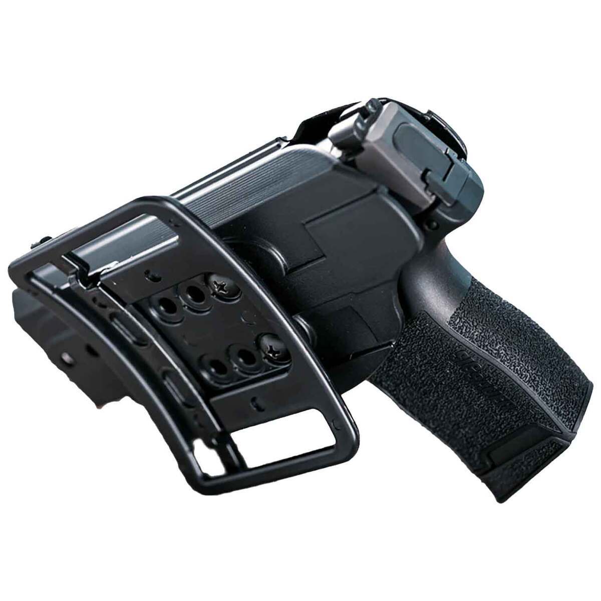 Soft Armor Polymer Glock 19/23/32 Inside/Outside the Waistband Ambidextrous Holster - Black Soft Armor Polymer Glock 19/23/32 Inside/Outside the Waistband Ambidextrous Holster - Black