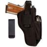 Soft Armor SC Series Deluxe Hip Holster with Mag Pouch 1911 Style with 5in Barrel Inside/Outside the Waistband Ambidextrous Holster - Black