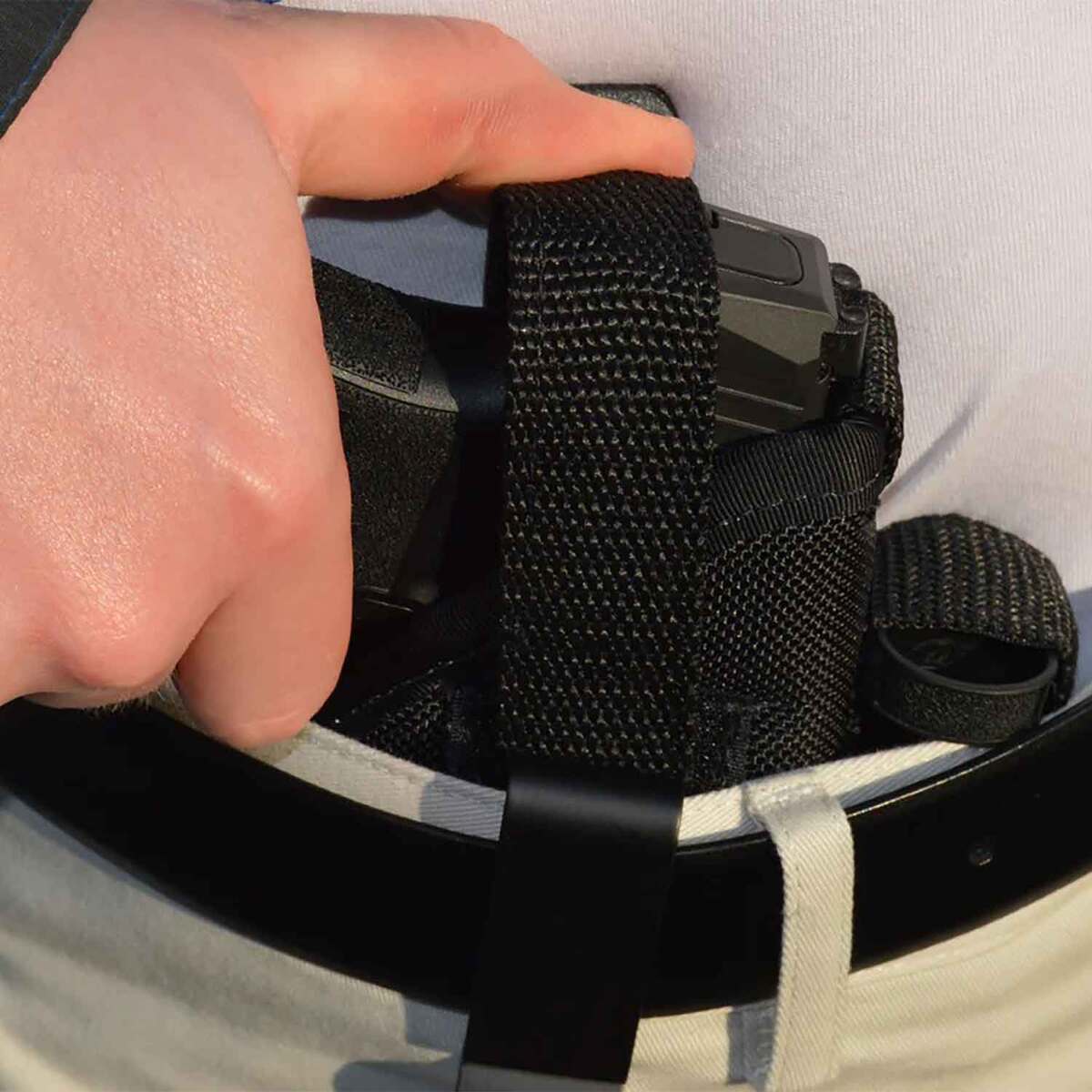 Soft Armor SC Series Deluxe Hip Holster with Mag Pouch 3.5 in Barrel Inside/Outside the Waistband Ambidextrous Holster - Black Soft Armor SC Series Deluxe Hip Holster with Mag Pouch 3.5 in Barrel Inside/Outside the Waistband Ambidextrous Holster - Black