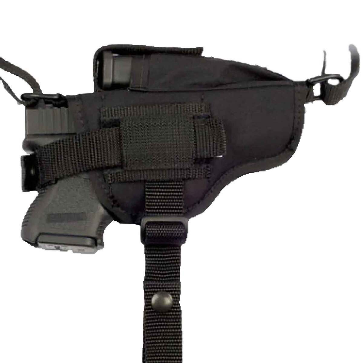 Soft Armor SH Series Glock 26/27 Shoulder Ambidextrous Holster - Black Soft Armor SH Series Glock 26/27 Shoulder Ambidextrous Holster - Black