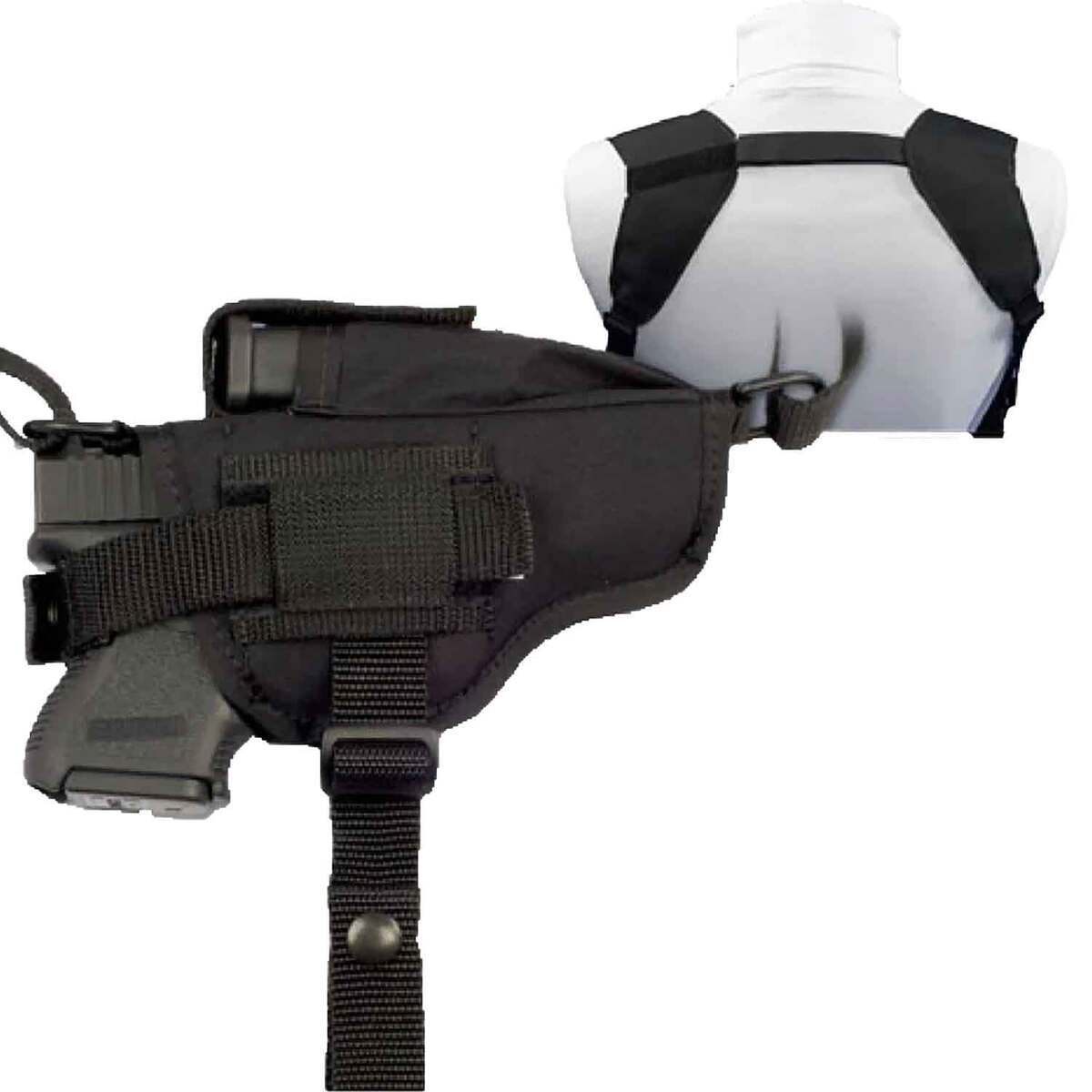 Soft Armor SH Series Glock 26/27 Shoulder Ambidextrous Holster - Black Soft Armor SH Series Glock 26/27 Shoulder Ambidextrous Holster - Black