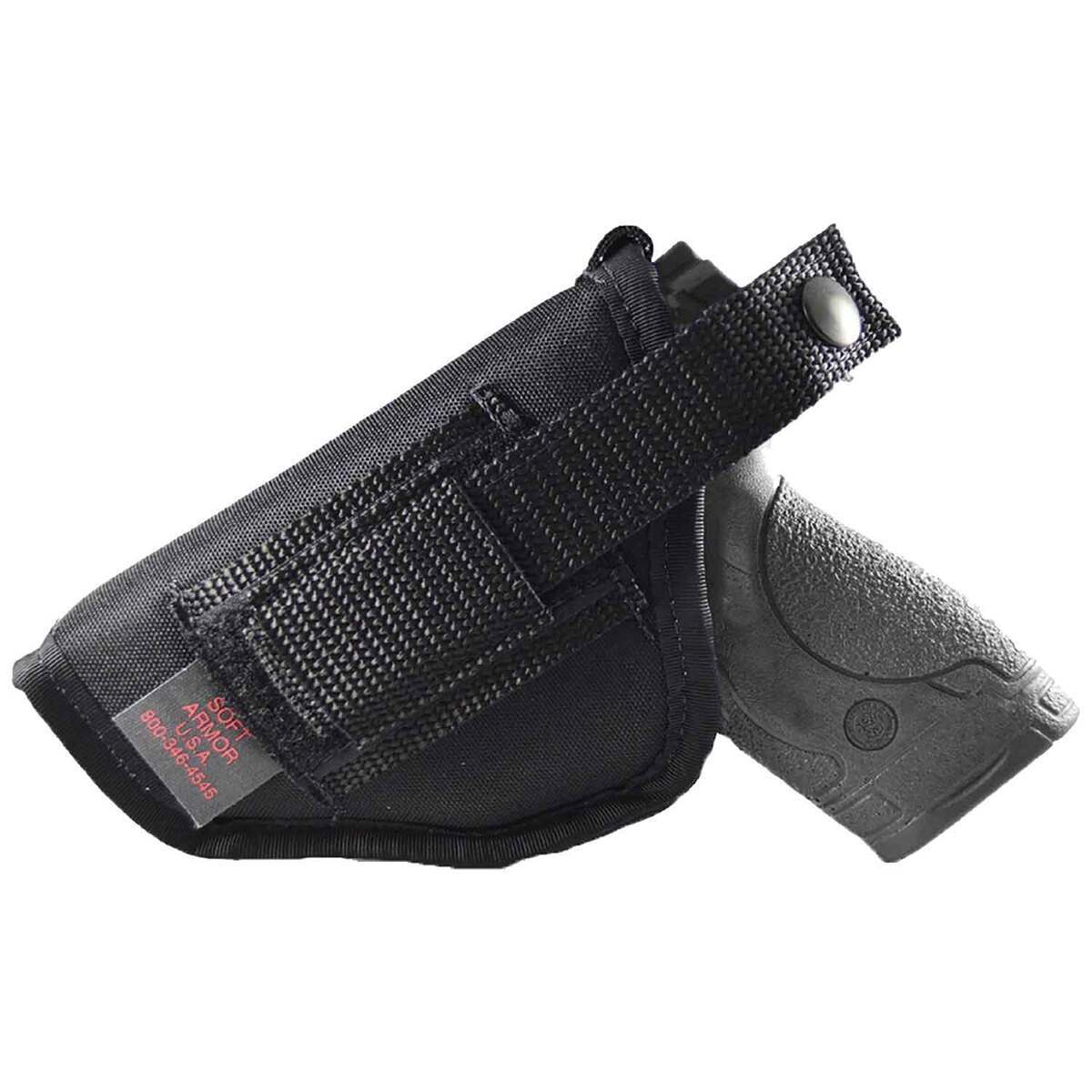 Soft Armor TB Series 2in Barrel Outside the Waistband Ambidextrous Holster - Black Soft Armor TB Series 2in Barrel Outside the Waistband Ambidextrous Holster - Black