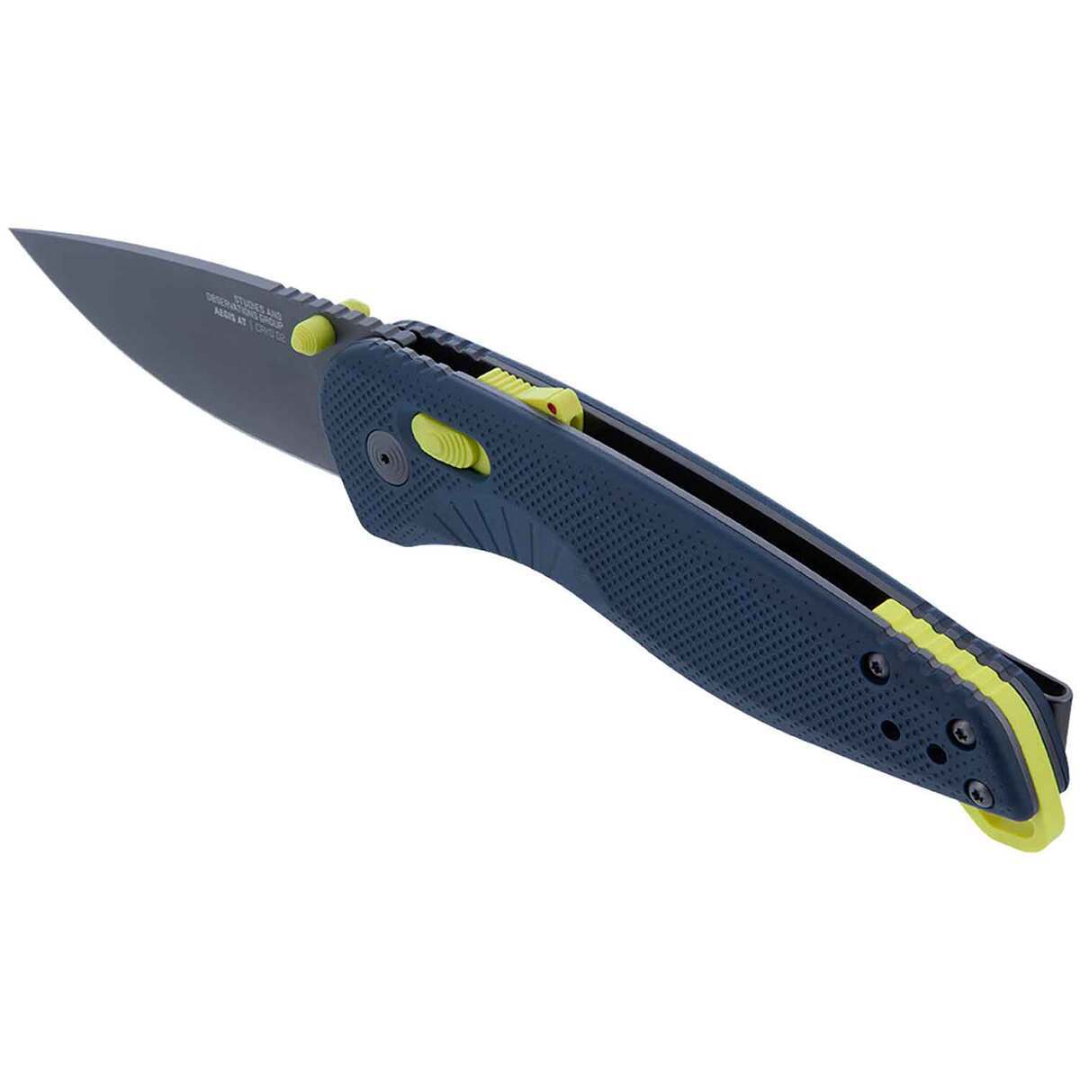 SOG Aegis AT 3.13 inch Folding Knife - Indigo - Indigo SOG Aegis AT 3.13 inch Folding Knife - Indigo - Indigo