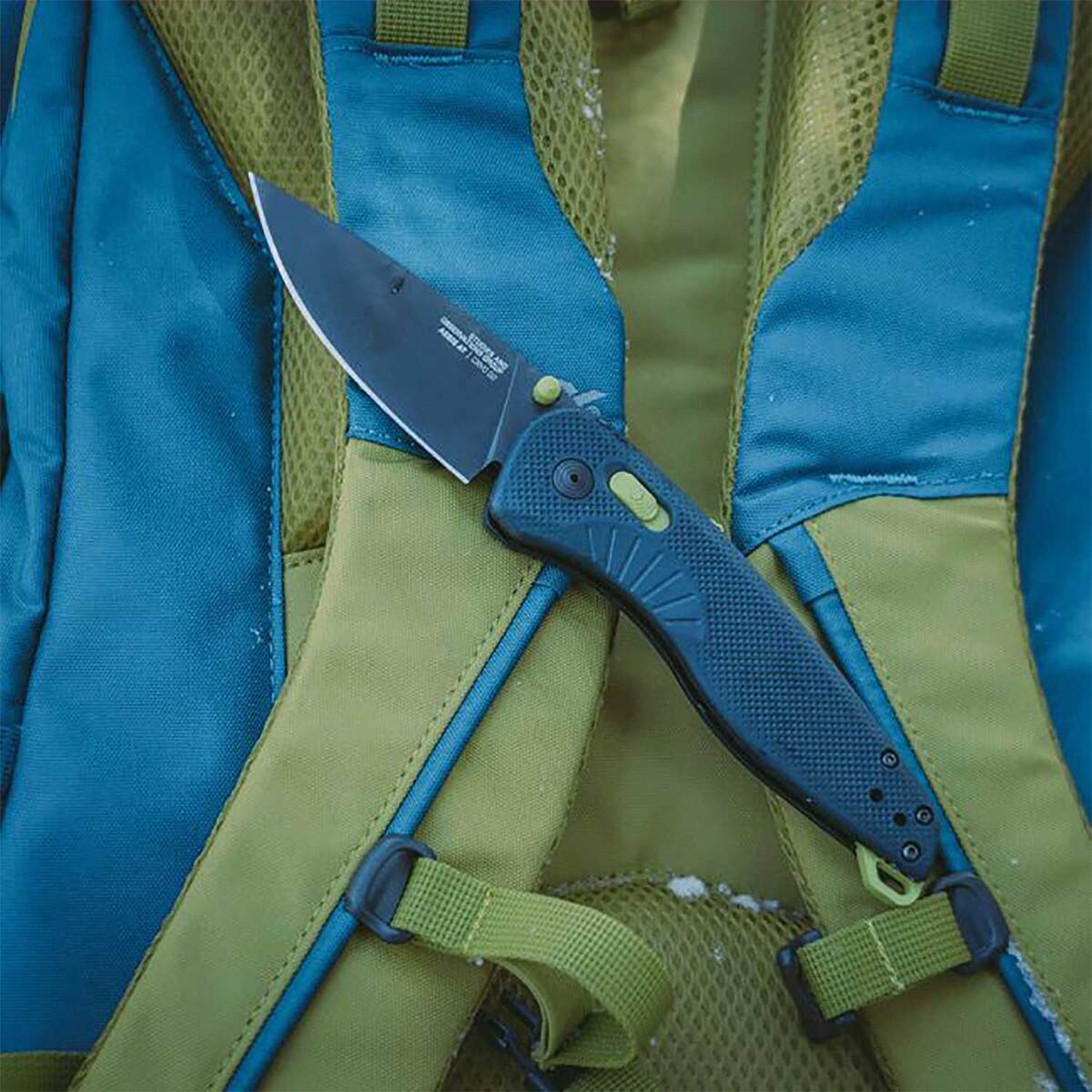 SOG Aegis AT 3.13 inch Folding Knife - Indigo - Indigo SOG Aegis AT 3.13 inch Folding Knife - Indigo - Indigo